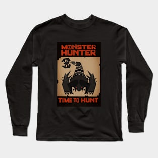 Monster Hunter: Wanted poster Long Sleeve T-Shirt